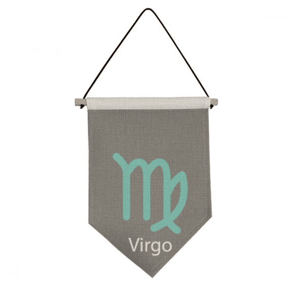 September August Virgo Constellation Canvas Flag Hanging Wall Art Decor Banner