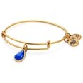 thumbnail image 1 of September Drop Charm Bangle Bracelet - Rafaelian Gold - A17EB48RG, 1 of 5