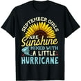 thumbnail image 1 of September Girl Birthday T-Shirt Black 2X-Large, 1 of 4