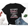 thumbnail image 1 of September Girls Are Sunshine Mixed With Little Hurricane Shirt, September Birthday Shirt, September Girls Shirt, September Queen Shirt, 1 of 5