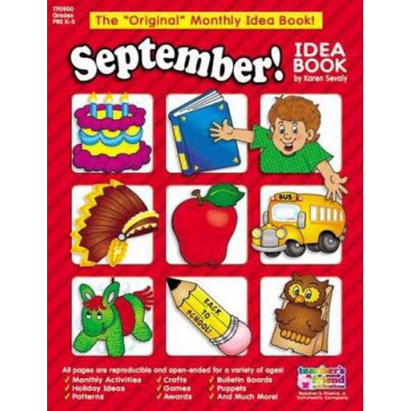 Pre-Owned September Monthly Idea Book (The "Original" Monthly Idea Book!)