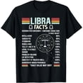 thumbnail image 1 of September October birthday rainbow retro Libra Zodiac sign T-ShirtMen and women, Black T-shirt, size: Extra large, 1 of 4