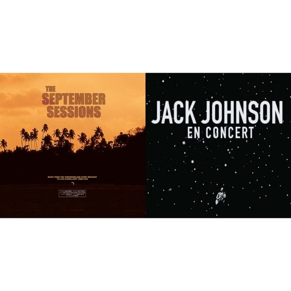 September Sessions (Music From A Film By Jack Johnson) (180G) & En Concert [LP Vinyl Bundle]