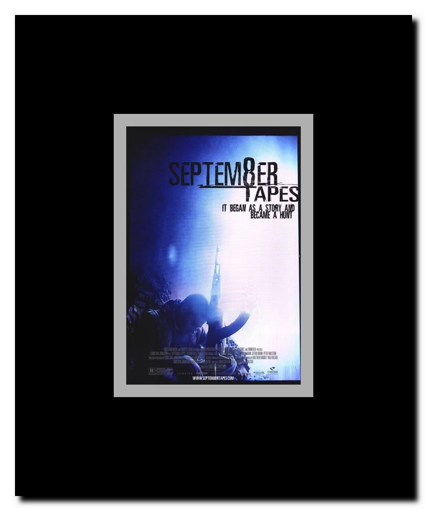 September Tapes Framed Movie Poster
