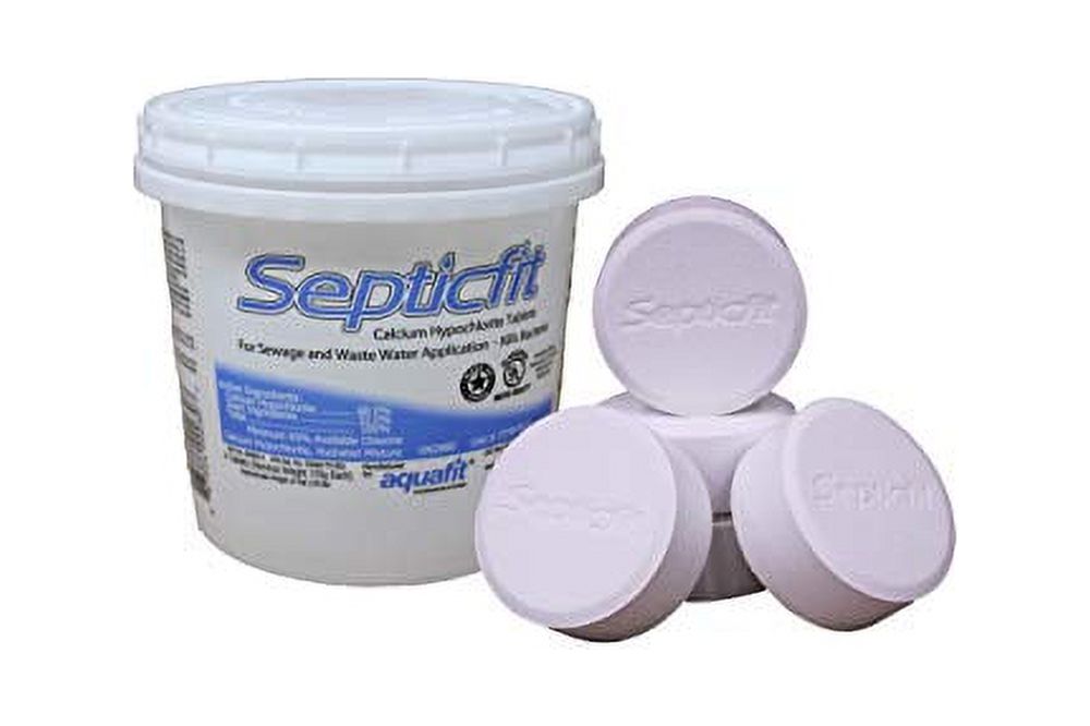 Septic Chlorine Tablet 12 Pail Value Pack 6 Tablet Pails 24.6 lbs