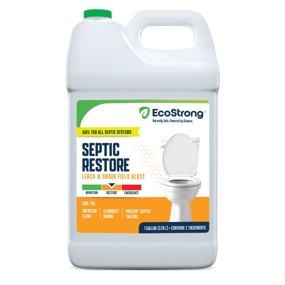EcoStrong Leach and Drain Field Blast - Breaks Sludge, Removes Odors & Mainline Cleaner 1 Gal