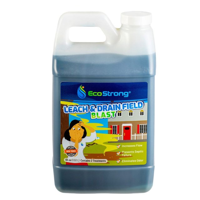 Septic Leach and Drain Field Blast, Natural Leach Field Opener 64 oz