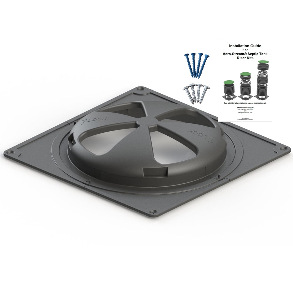 Aero-Stream Riser Base Flange with Integral Safety Barrier - Walmart.com