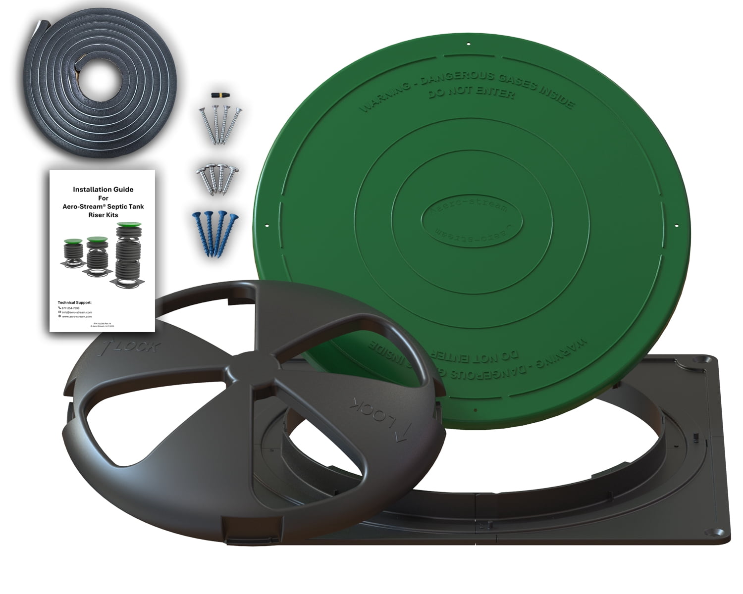 Septic Tank Without Riser Septic Tank Riser Kit without Pipe - Walmart.com