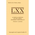 thumbnail image 1 of Septuagint and Cognate Studies A Critical Edition of the Coptic (Bohairic) Pentateuch: Volume 1, Genesis, (Paperback), 1 of 1