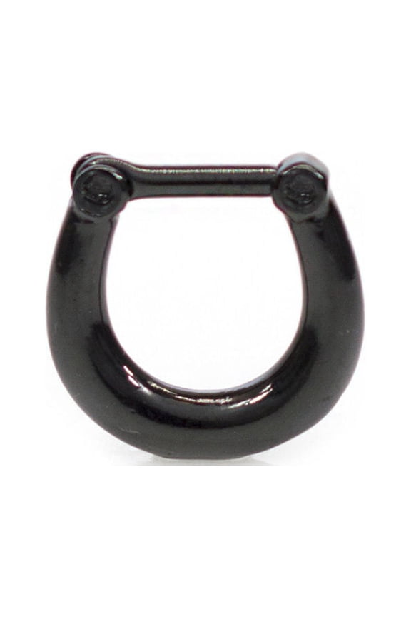 Septum Clicker Ring with Polish Surface 16g Cartilage Septum Tragus Rook