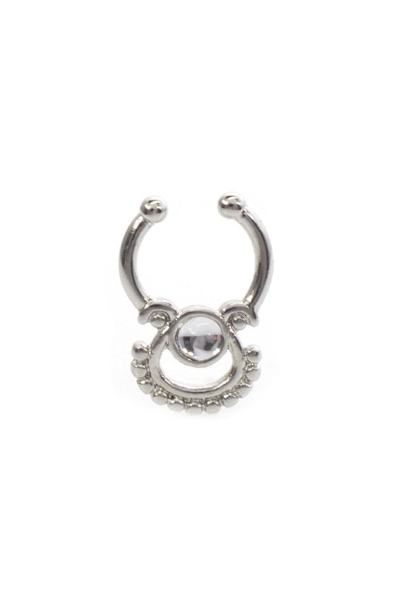 Septum Hanger with bottom fan Design 8 mm Drop Length