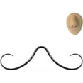 thumbnail image 1 of Septum Mustache Nose Ring 1.2mm, 1 of 5