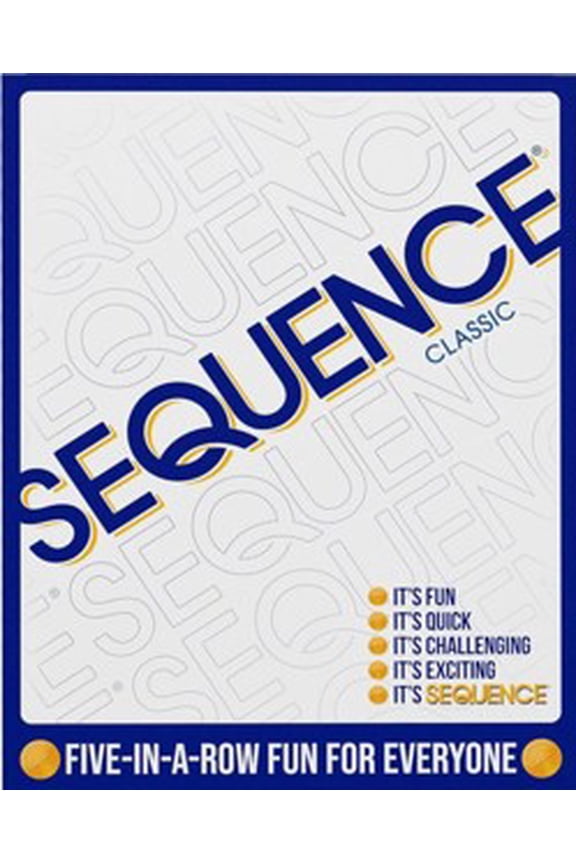 Sequence- The Exciting Strategy Game Easy Enough for Children, Challenging Enough for Adults!