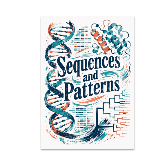 Sequences and Patterns Wall Art - Bioinformatics Practitioner - 13x19 Poster Print