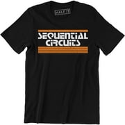 Sequential Circuits Retro Synth Mens Music Band Producer Gift T-Shirt