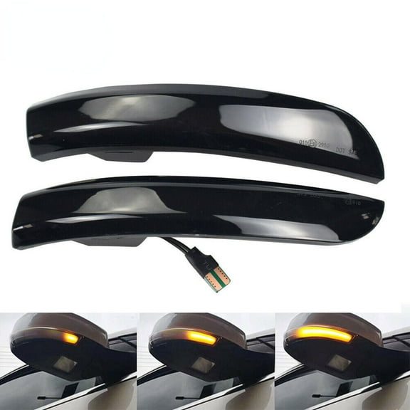 Sequential LED Side Mirror Turn Signal Light For 2012-2018 Ford Escape Focus