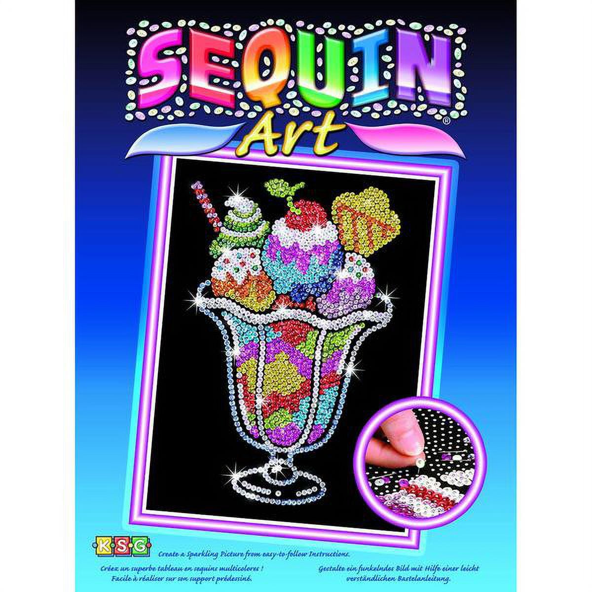 Sequin Art® Craft Teen, Love, Sparkling Arts and Crafts Picture Kit