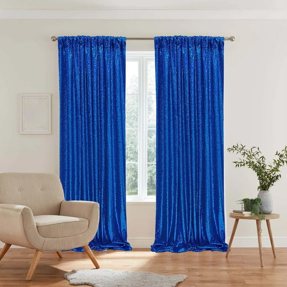 Sequin Backdrop Curtain,Backdrop Sequin for Wedding Party,Glitter Backdrop Curtain for Birthday Xmas Party Photography Stage Background Decorations,2 Packs 24.02×95.67in