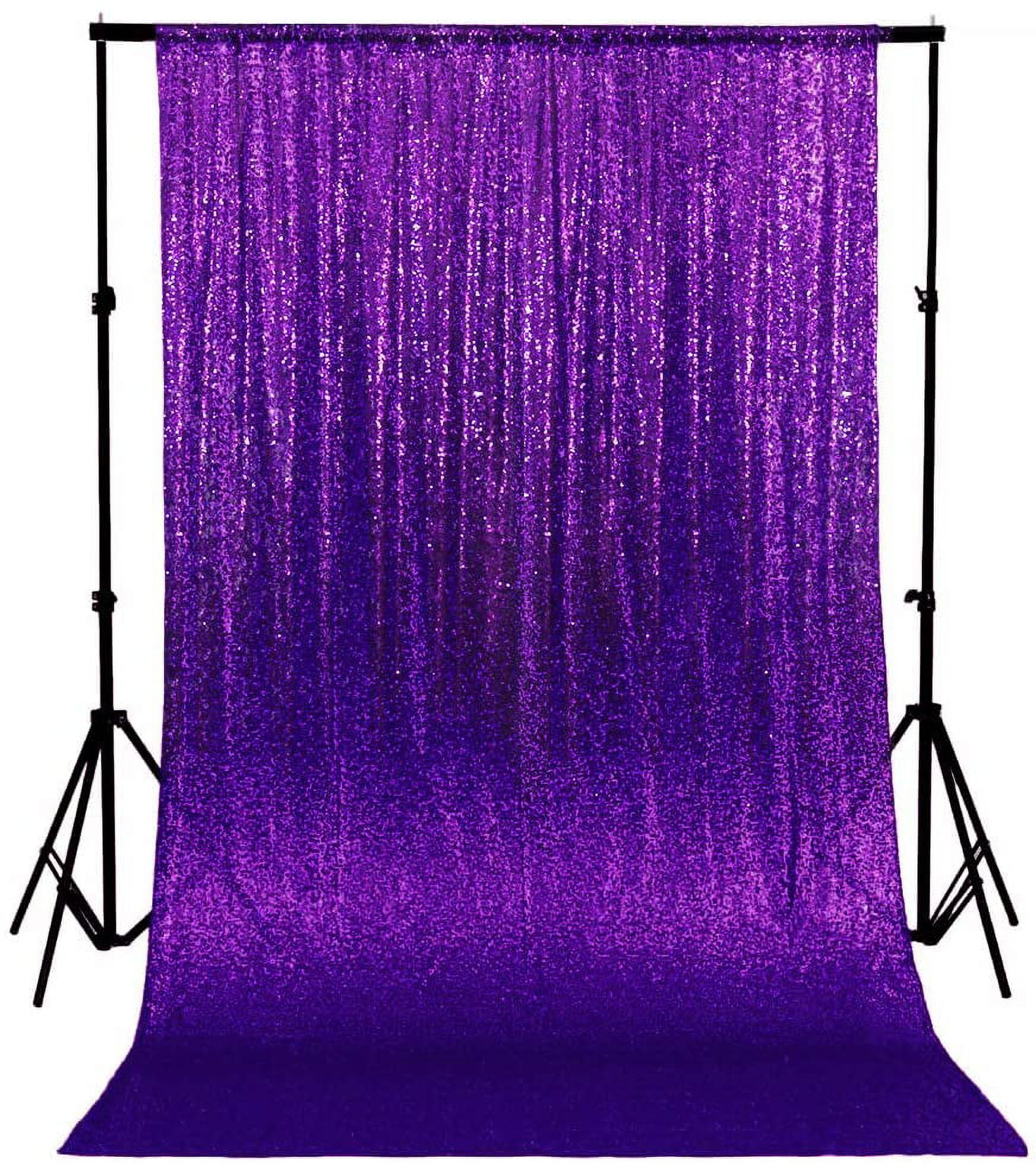 5ft x 6ft RED Sequin Taffeta Fabric Photography Backdrop, Sequin