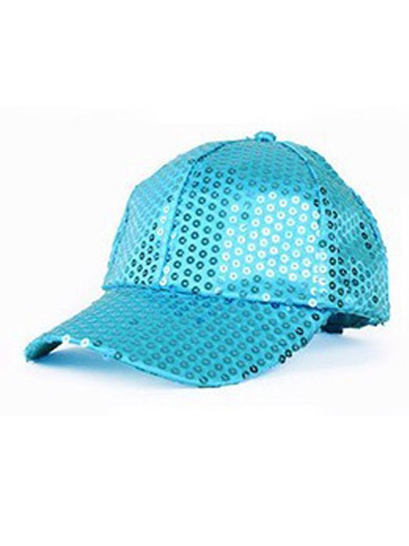 Sequin Baseball Cap Sparkle Party Shine Paillette Cap Fun Stage Ready Glitter Cap Looks Wear