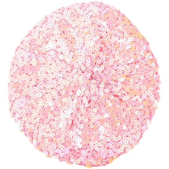Sequin Beret Hat Shining Beanie Cap Sparkle Beanie Hat Fashion Beret for Dance Performance