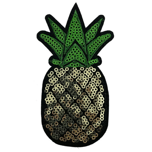 Sequin Bright Pineapple Patch