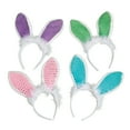 thumbnail image 1 of Sequin Bunny Ear Headbands (1 Pc/Hth) - Party Wear - 12 Pieces, 1 of 1