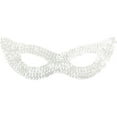thumbnail image 1 of Sequin Cat Adult Halloween Mask Accessory, 1 of 2