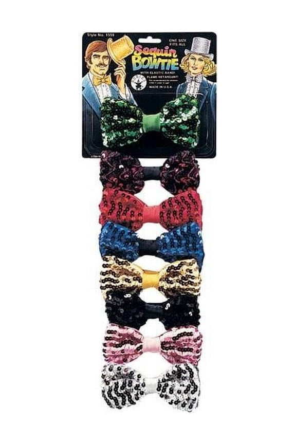 Sequin Costume Bow-Tie