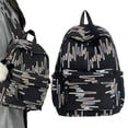 thumbnail image 1 of Sequin Daypack Cute Backpack with Plush Zipper Pull, Lightweight Large Capacity, 1 of 9