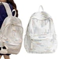 thumbnail image 1 of Sequin Daypack Cute Backpack with Plush Zipper Pull, Lightweight Large Capacity, 1 of 9