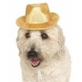 thumbnail image 1 of Sequin Fedora Hat Gangster Halloween Pet Dog Cat Costume Accessory 2 COLORS, 1 of 2