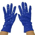 thumbnail image 1 of Sequin Glove Bling Performance Glove For 80s Or 90s Dress Up & Rave Party Women Gloves Mitten Women Mittens Mittens for Women Cold Weather Heated Gloves Mitten Gloves Mittens Men Winter Warm Mittens, 1 of 3