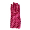 thumbnail image 1 of Sequin Glove Bling Performance Glove for 80s 90s Dress Up and Rave Party Events Size:One Size, 1 of 3