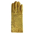 thumbnail image 1 of Sequin Glove Bling Performance Glove for 80s 90s Dress Up and Rave Party Events Size:One Size, 1 of 3