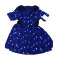 thumbnail image 1 of Sequin Hearts Girls Dress, Blue, Size 10, 1 of 2