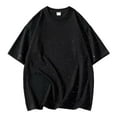 thumbnail image 1 of Sequin Holiday Party Tops For Men Crew Neck Loose Fit Short Sleeve Sparkly T Shirts Casual Comfortable Carnival Shiny Tee Pullover Outfits Black M, 1 of 7