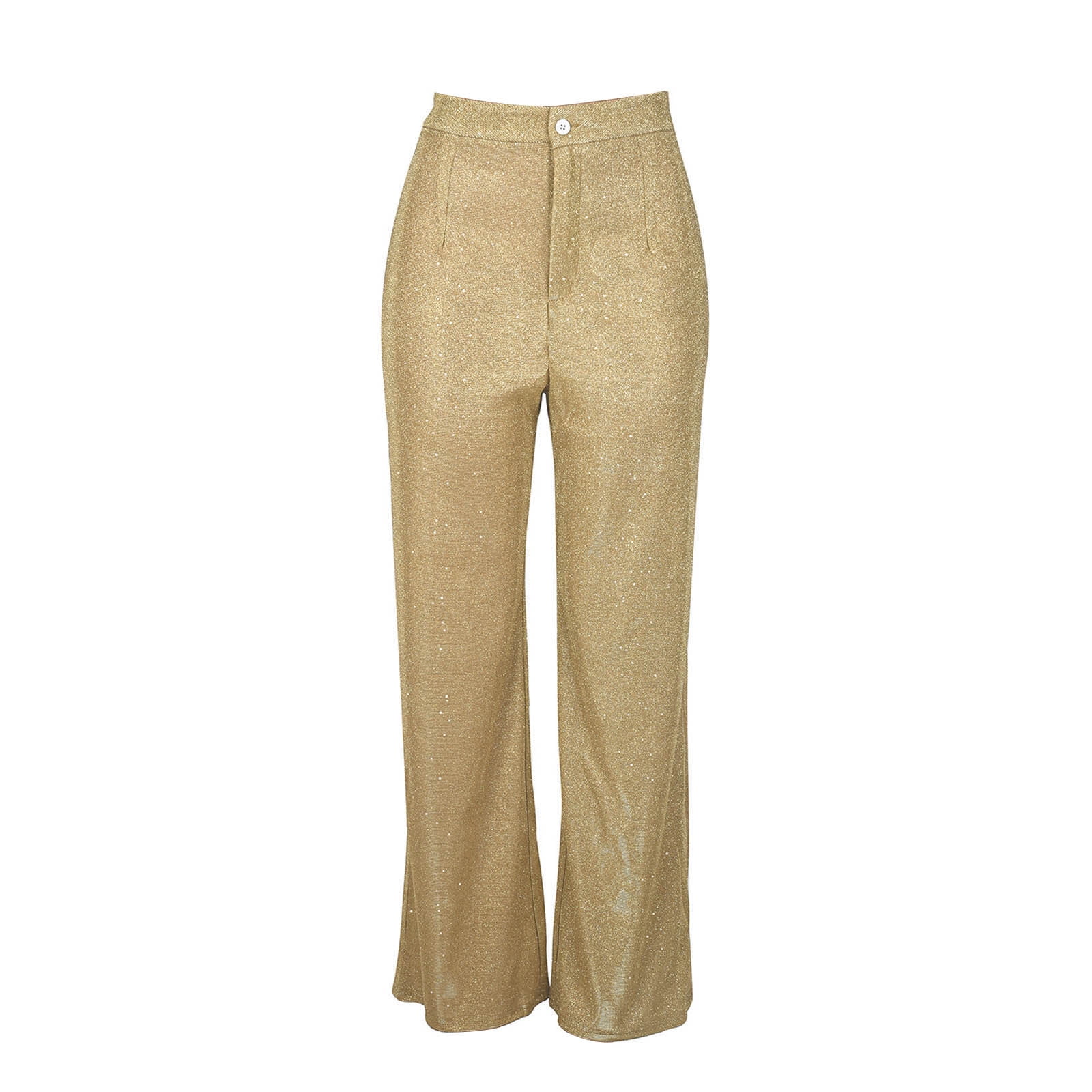 Sequin Pants for Women High Waisted Club Wear Straight Wide Sequin Pants for Women High Waisted Club Wear Straight Wide