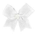 thumbnail image 1 of Sequin Performance Hair Bow Seq Wht, 1 of 2