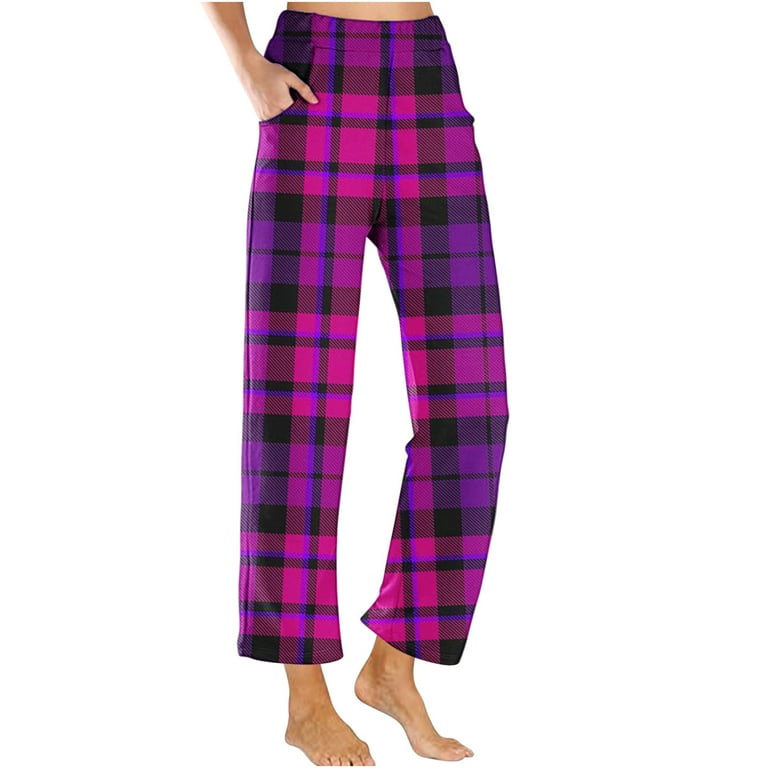 Sequin plaid pants new arrivals