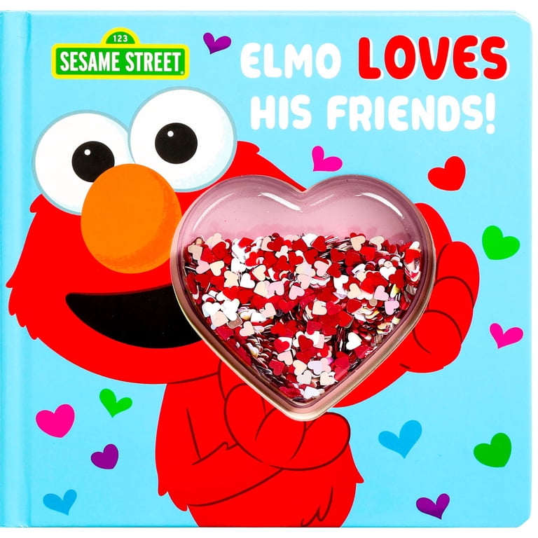 Sesame Street: Elmo Loves His Friends! (Board Book) - Walmart.com