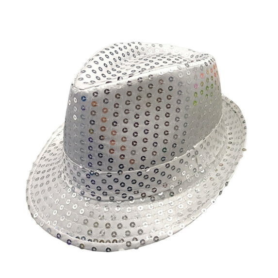 Sequin Short Brim Hemming Jazz Hat Hats for Men & Women &Kids Party Supplies Costume