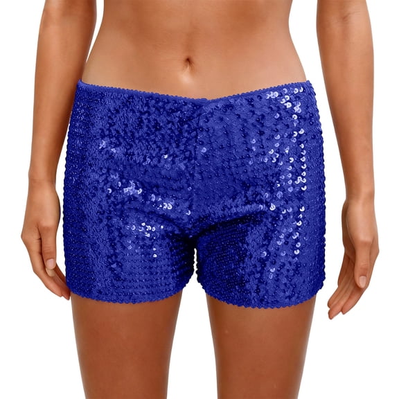 Sequin Shorts for Women Sparkle Shorts Sexy Party Dancing Hot Shorts