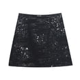 thumbnail image 1 of Sequin Skirt Shimmering Flowery A Line Skirt Silk Mini Skirt Denim Overall Skirt Belly Fringe Skirt Skirt Pleated Corduroy Skirt Girls Tennis Skirt Sheer Skirt Toddler Ballet Skirt Skirt Petite Skirts, 1 of 2