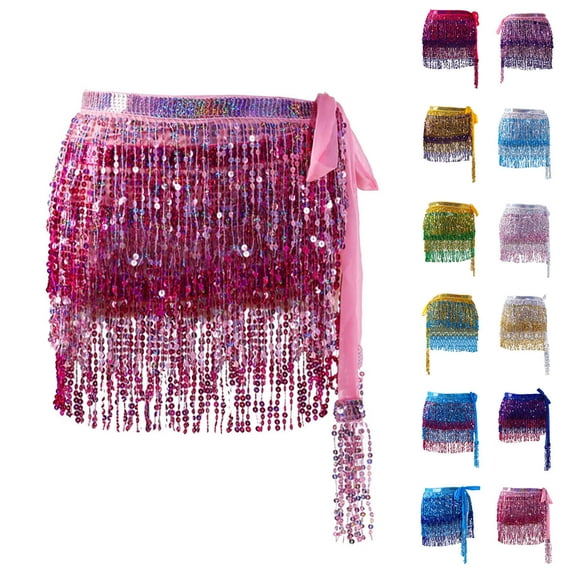 Sequin Skirt for Women Carnival High Waisted Tennis Pleated Skorts With Shorts Pockets Casual Comfortable Womens Skirts Blue