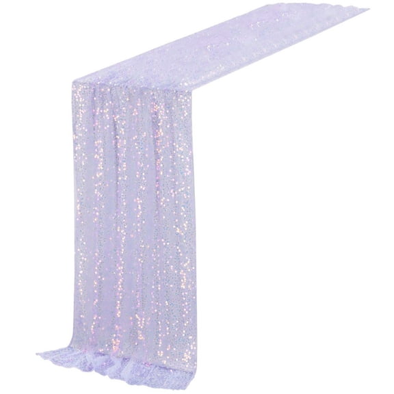 Sequin Table Runner, Glitter Iridescent Table Runners Wedding Dining Table Decoration For Bridal Baby Shower Sweetheart Table Decor