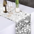 thumbnail image 1 of Sequin Table Runner, Glitter Table Runner, Rectangle Table Runner for Halloween, Christmas, Wedding Party, Birthday Party, Banquet Decor,12 x 108 Inch, 1 of 6