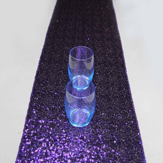 Sequin Table Runner Shiny Luxury Style Embroider Sequin Table Cloth for Wedding Hotel Dinner Party