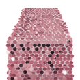 thumbnail image 1 of Sequin Table Runners 12 x 108 inch Glitter Sparkly Metallic Table Runners for Holiday Celebration, Banquets, Christmas, Wedding, Halloween Decorations Birthday Parties, 1 of 2